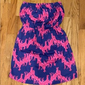 Lily Pulitzer strapless dress